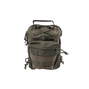 Сумка тактическая плечевая Tactical shoulder bag Олива, Черный, Мультикам [A.C.M.]